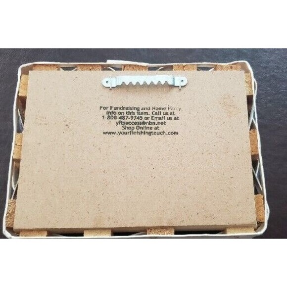 Woven Wooden Basket Tray Wall Hanging Cottagecore Apple Farmhouse Country Garden - Picture 5 of 6